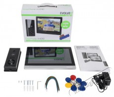 Evolveo DoorPhone AHD10, fekete-ezüst Háztartás / Otthon / Kültér - Biztonságtechnika - Kiegészítő - 522588