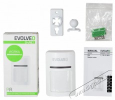 Evolveo PIR, intelligens WiFi vezeték nélküli PIR mozgásérzékelő Háztartás / Otthon / Kültér - Biztonságtechnika - Mozgásérzékelő - 519405