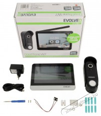 Evolveo DoorPhone W7, ez&uuml;st monitor H&aacute;ztart&aacute;s / Otthon / K&uuml;lt&eacute;r - Lak&aacute;sfelszerel&eacute;s - Csengő - 519403