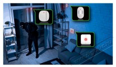Evolveo Sonix Pro, intelligens vezeték nélküli GSM&Wi-Fi biztonsági rendszer Háztartás / Otthon / Kültér - Biztonságtechnika - Riasztó szett - 519413