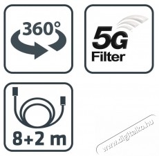 Evolveo Jade 3, akt&iacute;v k&uuml;lt&eacute;ri antenna DVB-T2, LTE/4G/5G szűrővel TV antenna Tv kieg&eacute;sz&iacute;tők - Antenna - K&uuml;lt&eacute;ri antenna - 531755