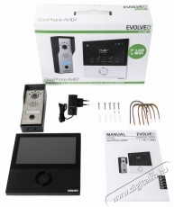 Evolveo DoorPhone AHD7, fekete monitor H&aacute;ztart&aacute;s / Otthon / K&uuml;lt&eacute;r - Biztons&aacute;gtechnika - Kieg&eacute;sz&iacute;tő - 519397