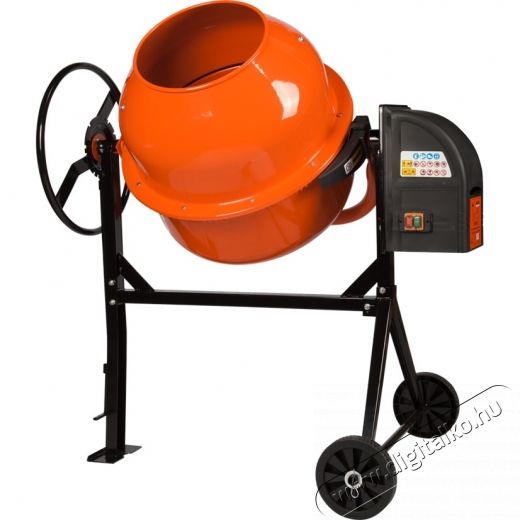 EvoTools Betonkeverő, 900 W, 230 V, vas korona, 200 l H&aacute;ztart&aacute;s / Otthon / K&uuml;lt&eacute;r - K&uuml;lt&eacute;r / kerti term&eacute;k / grill - K&uuml;lt&eacute;ri / kerti szersz&aacute;m - 535195