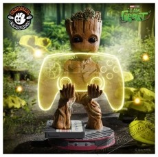 EXQUISITE GAMING Cable Guys - Guardians of the Galaxy - Smiley Groot Iroda &eacute;s sz&aacute;m&iacute;t&aacute;stechnika - J&aacute;t&eacute;k konzol - Kieg&eacute;sz&iacute;tő - 531775
