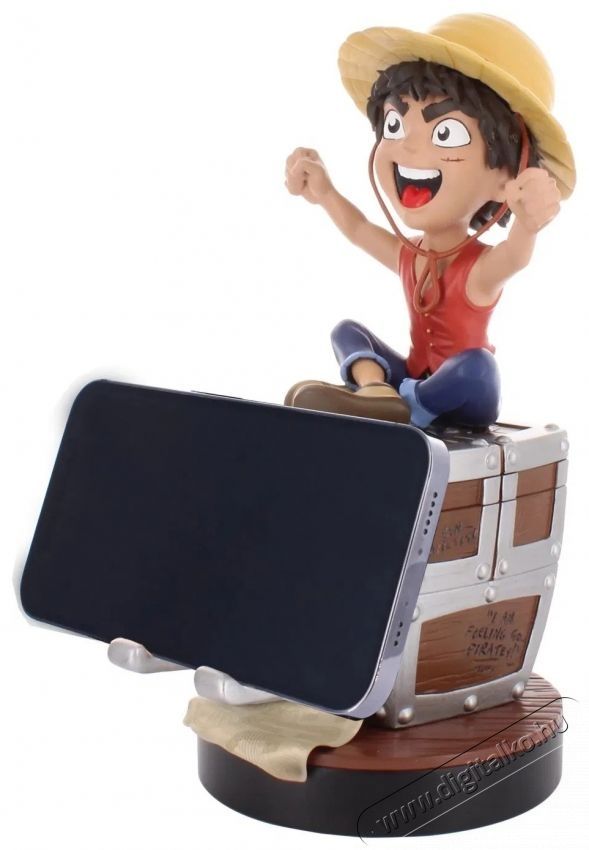 EXQUISITE GAMING Cable Guys - Luffy One Piece H&aacute;ztart&aacute;s / Otthon / K&uuml;lt&eacute;r - J&aacute;t&eacute;k / Sport - J&aacute;t&eacute;kfigura - 531767