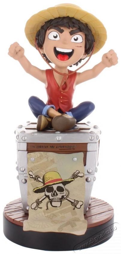 EXQUISITE GAMING Cable Guys - Luffy One Piece H&aacute;ztart&aacute;s / Otthon / K&uuml;lt&eacute;r - J&aacute;t&eacute;k / Sport - J&aacute;t&eacute;kfigura - 531767