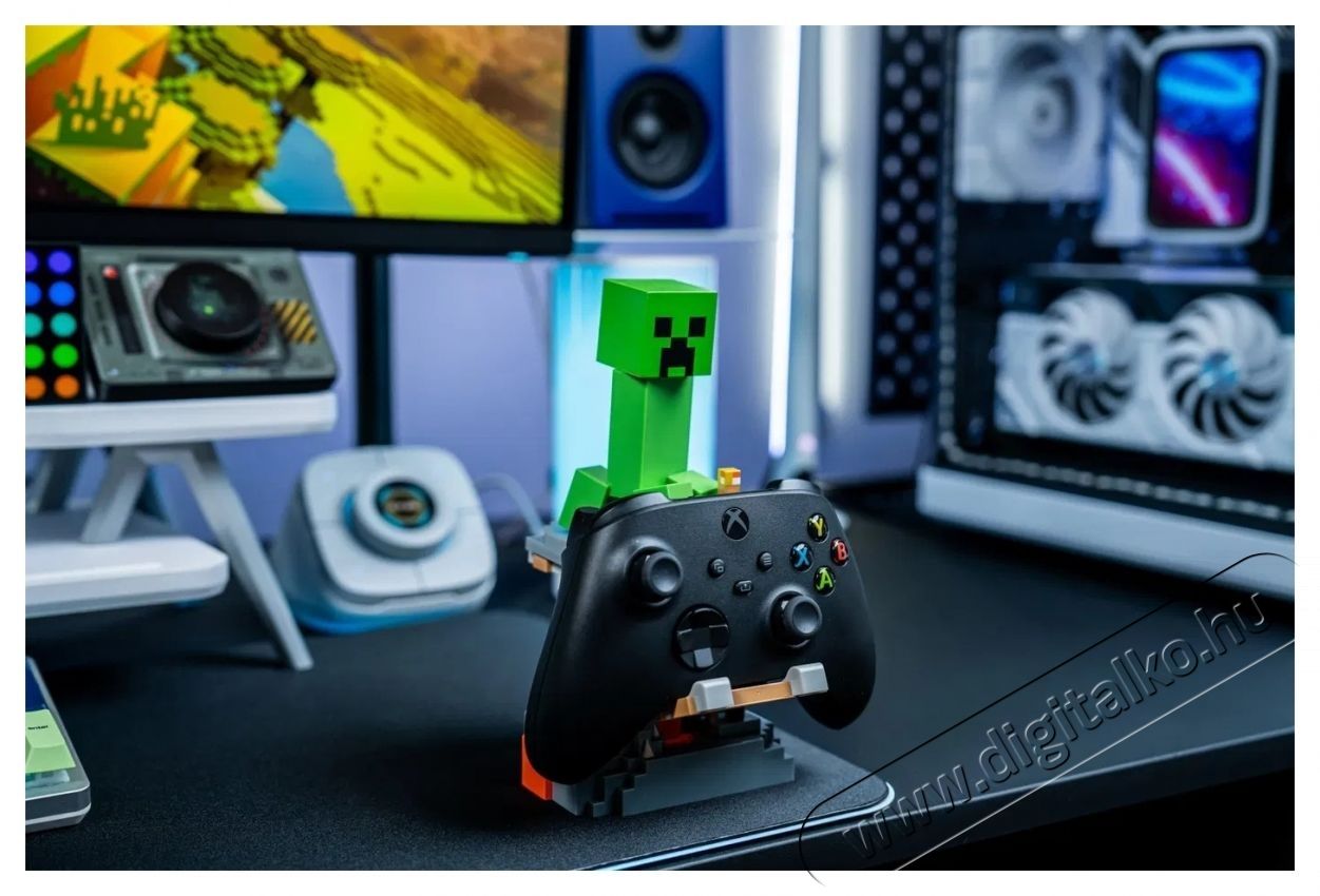 EXQUISITE GAMING Cable Guys - Minecraft - Creeper R.E.S.T Iroda &eacute;s sz&aacute;m&iacute;t&aacute;stechnika - J&aacute;t&eacute;k konzol - Kieg&eacute;sz&iacute;tő - 531776