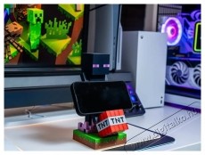 EXQUISITE GAMING Cable Guys - Minecraft - Enderman H&aacute;ztart&aacute;s / Otthon / K&uuml;lt&eacute;r - J&aacute;t&eacute;k / Sport - J&aacute;t&eacute;kfigura - 531770