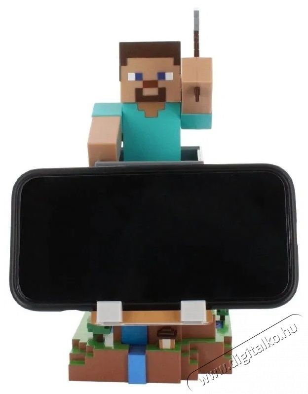 EXQUISITE GAMING Cable Guys - Minecraft - Steve Iroda &eacute;s sz&aacute;m&iacute;t&aacute;stechnika - J&aacute;t&eacute;k konzol - Kieg&eacute;sz&iacute;tő - 531777