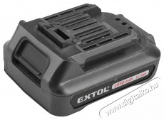EXTOL CRAFT 422801 akkus csavarhúzó, Brushless, 46 db Háztartás / Otthon / Kültér - Szerszám - Akkumulátoros csavarhúzó - 518699