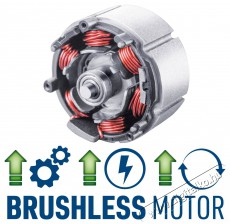 EXTOL CRAFT 422801 akkus csavarhúzó, Brushless, 46 db Háztartás / Otthon / Kültér - Szerszám - Akkumulátoros csavarhúzó - 518699