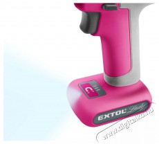 EXTOL LADY 402402 Akkus f&uacute;r&oacute;csavaroz&oacute;, r&oacute;zsasz&iacute;n H&aacute;ztart&aacute;s / Otthon / K&uuml;lt&eacute;r - Szersz&aacute;m - Csavarh&uacute;z&oacute; / kulcs / f&uacute;r&oacute; / szersz&aacute;m k&eacute;szlet - 518702