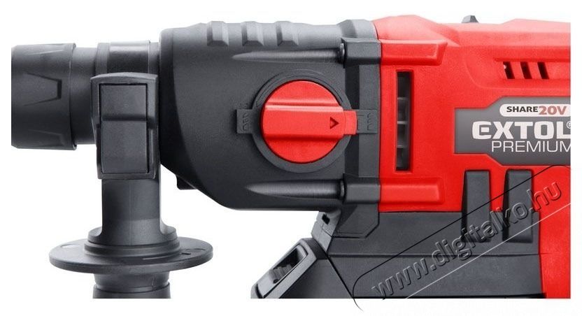 EXTOL 8891818 Akkus &uuml;tvef&uacute;r&oacute; SDS Plus H&aacute;ztart&aacute;s / Otthon / K&uuml;lt&eacute;r - Szersz&aacute;m - F&uacute;r&oacute; / f&uacute;r&oacute;kalap&aacute;cs - 535197