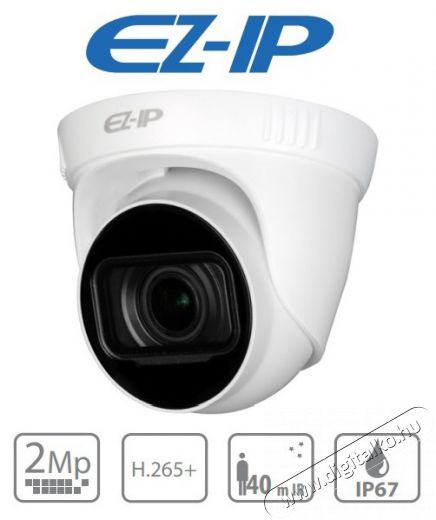 EZ-IP IPC-T2B20-ZS kültéri, 2MP, 2,8-12mm(motor), IR40m, IP Turret kamera Háztartás / Otthon / Kültér - Biztonságtechnika - Biztonsági kamera - 411608