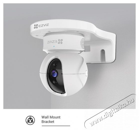 Ezviz WallMount C6 sz&eacute;ri&aacute;s &eacute;s TY sz&eacute;ri&aacute;s kamer&aacute;khoz falikonzol Tv kieg&eacute;sz&iacute;tők - Fali tart&oacute; / konzol - Kamera tart&oacute; - 388120