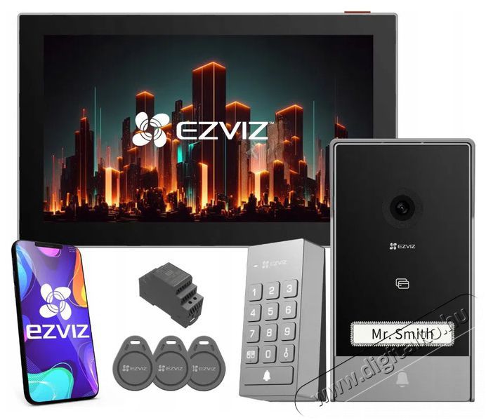 Ezviz TP7 Keypad Kit H&aacute;ztart&aacute;s / Otthon / K&uuml;lt&eacute;r - Okos otthon - Kieg&eacute;sz&iacute;tő - 522621
