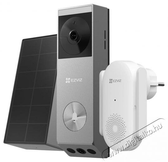 Ezviz EP3x Pro + modul CH1 (Kit) H&aacute;ztart&aacute;s / Otthon / K&uuml;lt&eacute;r - Lak&aacute;sfelszerel&eacute;s - Csengő - 519428