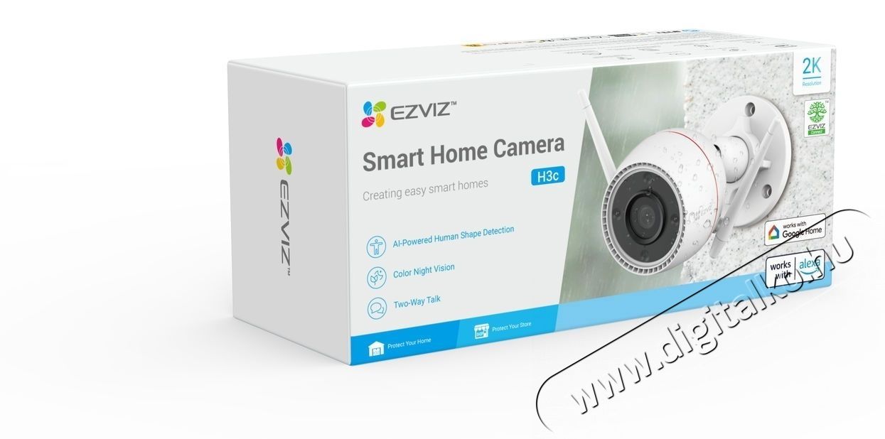 Ezviz H3C 2K+ (CS-H3c-R100-1J4WKFL) F&eacute;nyk&eacute;pezőg&eacute;p / kamera - Megfigyelő / IP kamera - 531408