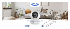 Ezviz H6C 2K+ IP kamera H&aacute;ztart&aacute;s / Otthon / K&uuml;lt&eacute;r - Biztons&aacute;gtechnika - Biztons&aacute;gi kamera - 532582