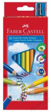 FABER-CASTELL Grip Junior háromszög alakú 20db-os vegyes színű színes ceruza Egyéb - Nem forgalmazzuk ! - 405234