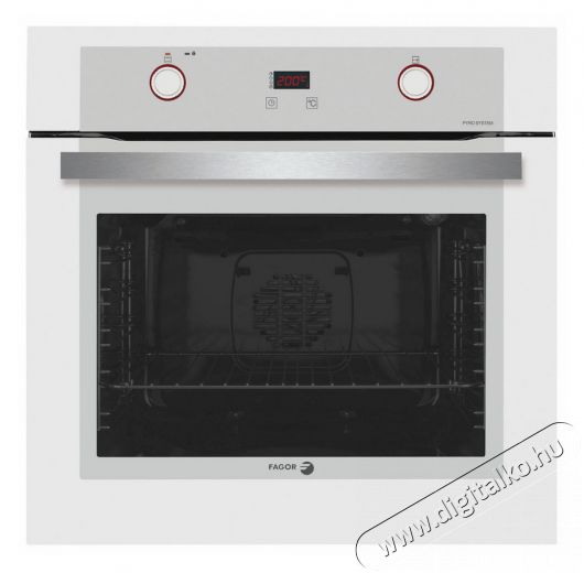 Fagor 6H-760BB elektromos sütő Konyhai termékek - Sütő-főzőlap, tűzhely (beépíthető) - Sütő (beépíthető) - 308705