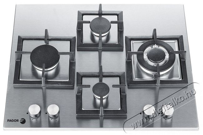 Fagor 7FI-4GLSXA gázfőzőlap Konyhai termékek - Sütő-főzőlap, tűzhely (beépíthető) - Gázfőzőlap (beépíthető) - 308696