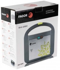 Fagor SW-250 szendvics sütő Konyhai termékek - Konyhai kisgép (sütés / főzés / hűtés / ételkészítés) - Melegszendvics / gofri sütő - 296363