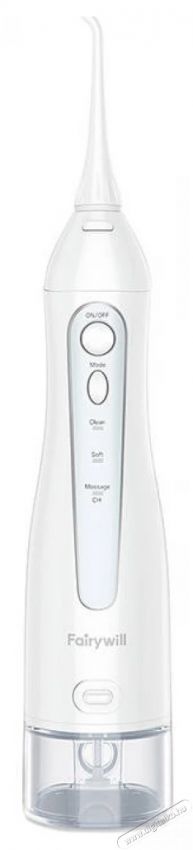 FairyWill FW-507+FW-5020E Sz&oacute;nikus fogkefe fejk&eacute;szlettel &eacute;s sz&aacute;jzuhannyal (feh&eacute;r) FW-5020E+ FW-507 w Sz&eacute;ps&eacute;g&aacute;pol&aacute;s / Eg&eacute;szs&eacute;g - Sz&aacute;j / fog &aacute;pol&aacute;s - Elektromos fogkefe - 493150
