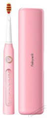 FairyWill FW-507 Plus Szónikus fogkefe fejkészlettel és tokkal (rózsaszín) FW-507pink+travel ca Szépségápolás / Egészség - Száj / fog ápolás - Elektromos fogkefe - 493144