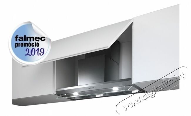 Falmec Virgola Plus 90 T600 beépíthető páraelszívó - inox Konyhai termékek - Páraelszívó - Beépíthető / kihúzható - 356092