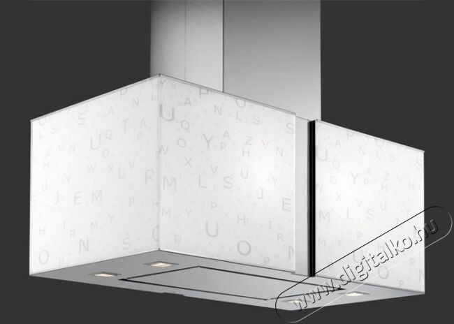 Falmec ALPHABET üveg (Square 97 Mirabilia) páraelszívóhoz 97cm Konyhai termékek - Páraelszívó - Kiegészítő - 355624