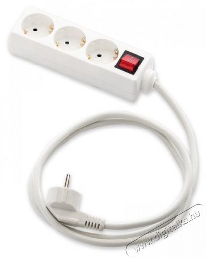 Famatel vez.+kapcsoló 16A-250V 3m 3-as hosszabbító Háztartás / Otthon / Kültér - Világítás / elektromosság - Hálózati elosztó / hosszabbító / adapter - 394361