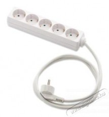Famatel vez. 16A-250V 1,5m 5-ös hosszabbító Háztartás / Otthon / Kültér - Világítás / elektromosság - Hálózati elosztó / hosszabbító / adapter - 394349