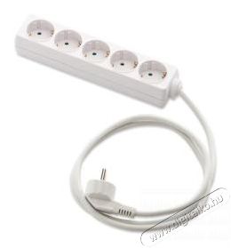 Famatel vez. 16A-250V 1,5m 5-ös hosszabbító Háztartás / Otthon / Kültér - Világítás / elektromosság - Hálózati elosztó / hosszabbító / adapter - 394349