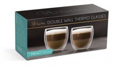 Family 57176J ÜVEGPOHÁR DUPLAFALÚ CAPPUCCINO 250 ML 2 DB Konyhai termékek - Konyhai eszköz - Készlet / szett - 483733