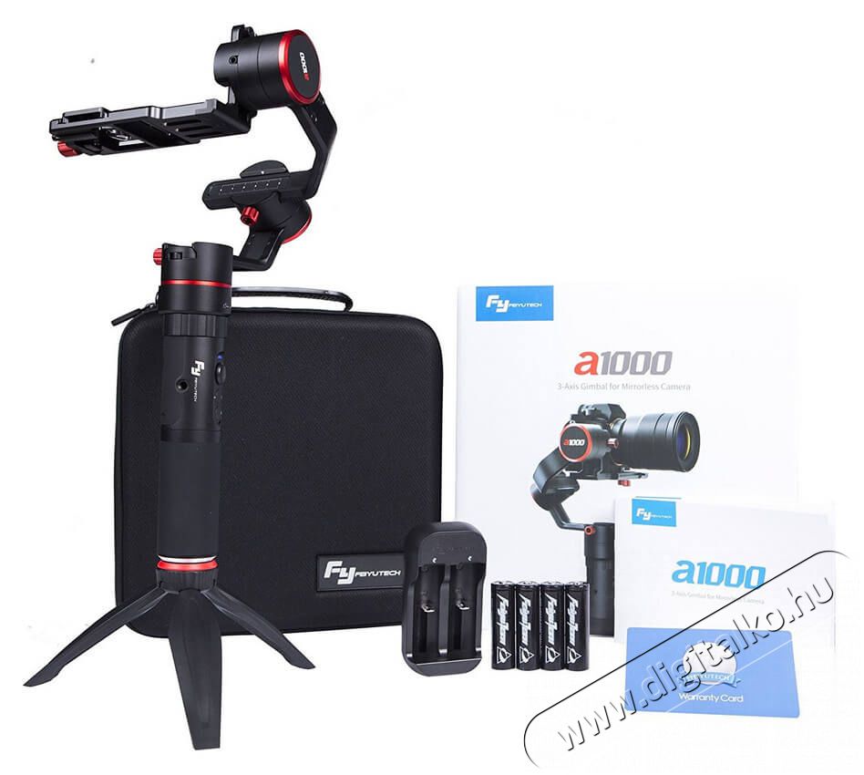 FeiyuTech A1000 3 tengelyes stabilizátor Fotó-Videó kiegészítők - Állvány - Kamera stabilizátor - 325246