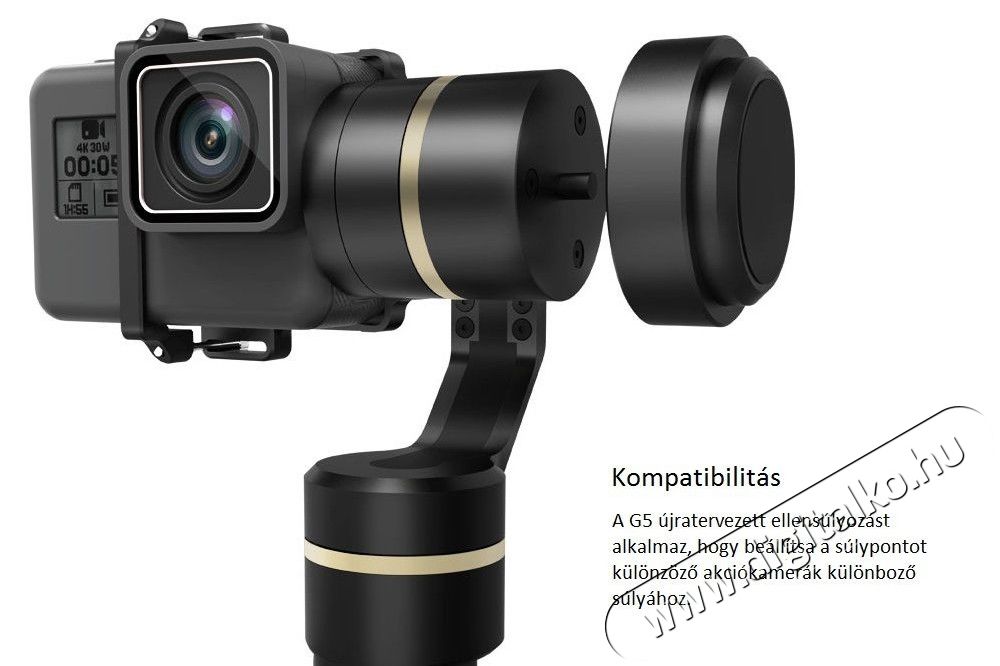 FeiyuTech G5 időjárásálló 3 tengelyes stabilizátor gimbal Fényképezőgép / kamera - Sport kamera tartozékok - Állvány / monopod - 313462