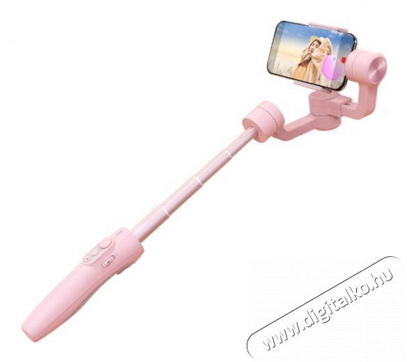FeiyuTech Vimble 2 mobiltelefon stabilizátor - rózsszín Mobil / Kommunikáció / Smart - Mobiltelefon kiegészítő / tok - Tartó / rögzítő / állvány - 334906
