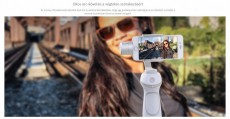 FeiyuTech Vimble C mobiltelefon stabilizátor - fehér Mobil / Kommunikáció / Smart - Mobiltelefon kiegészítő / tok - Tartó / rögzítő / állvány - 320663