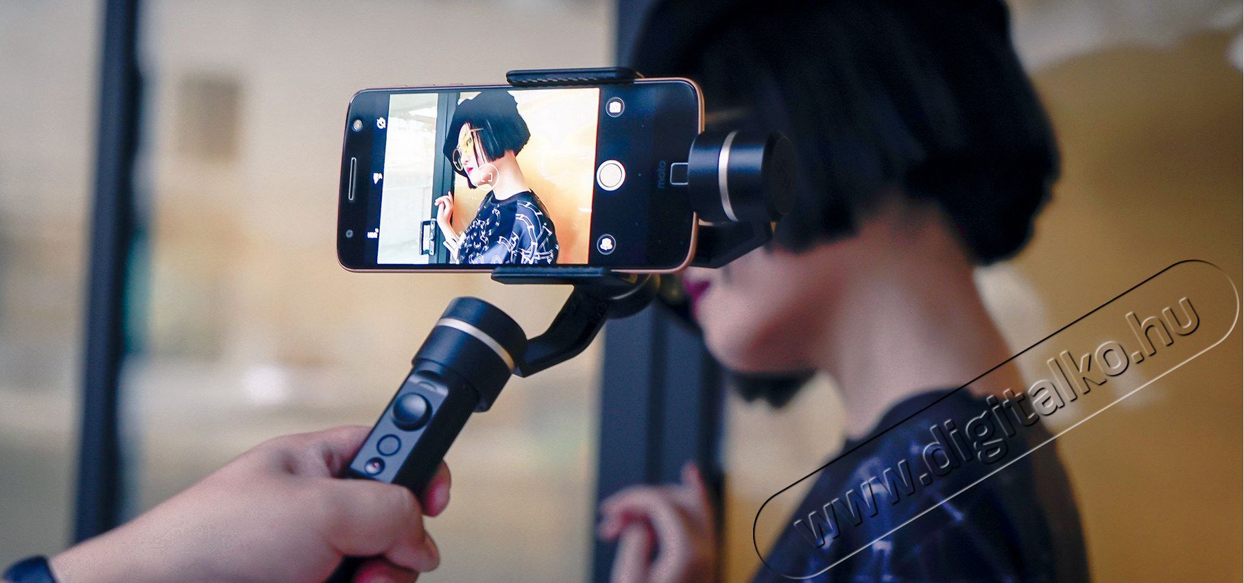 FeiyuTech SPG 3 tengelyes stabilizátor gimbal mobiltelefonhoz és akciókamerához Mobil / Kommunikáció / Smart - Mobiltelefon kiegészítő / tok - Tartó / rögzítő / állvány - 313466