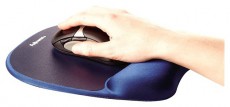 Fellowes 9172801 Memory Foam habtöltésű csuklótámaszos zafírkék egérpad Iroda és számítástechnika - Egér - Egérpad - 384709