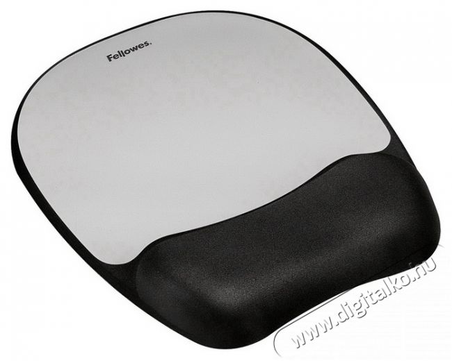 Fellowes 9175801 Memory Foam habtöltésű csuklótámaszos szürke egérpad Iroda és számítástechnika - Egér - Egérpad - 396150