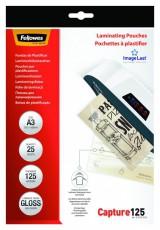 Fellowes A3 125mic 25db-os lamináló fólia Iroda és számítástechnika - Papír kezelő termék - Lamináló fólia - 407320