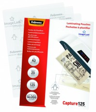 Fellowes A3 125mic 25db-os lamináló fólia Iroda és számítástechnika - Papír kezelő termék - Lamináló fólia - 407320