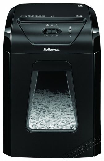 Fellowes Powershred 12C iratmegsemmisítő Iroda és számítástechnika - Iratmegsemmisítő - 437626