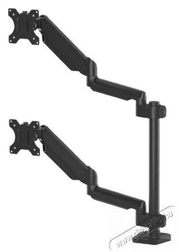 Fellowes Platinum Series Dual Stacking 8043401 kétkaros monitortartó kar Tv kiegészítők - Fali tartó / konzol - Asztali tartó - 507305