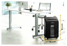 Fellowes Automax 100M Iratmegsemmis&iacute;tő, 100 lap, mini-konfetti Iroda &eacute;s sz&aacute;m&iacute;t&aacute;stechnika - Iratmegsemmis&iacute;tő - 533363