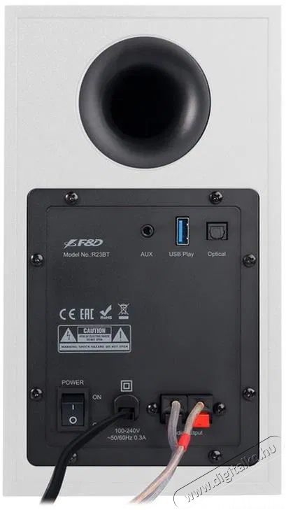 Fenda F and D R23BT, feh&eacute;r Audio-Video / Hifi / Multim&eacute;dia - Hangfal - Hangfalszett - Hangfalszett - 522629