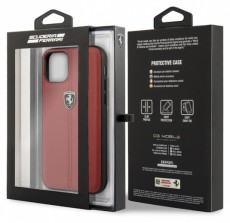 Ferrari iPhone 11 függőlegesen csíkozott piros keménytok Mobil / Kommunikáció / Smart - Mobiltelefon kiegészítő / tok - Tok / hátlap - 394335