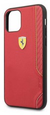 Ferrari On Track IP 11 Pro piros puha PU gumitok Mobil / Kommunikáció / Smart - Mobiltelefon kiegészítő / tok - Tok / hátlap - 394295